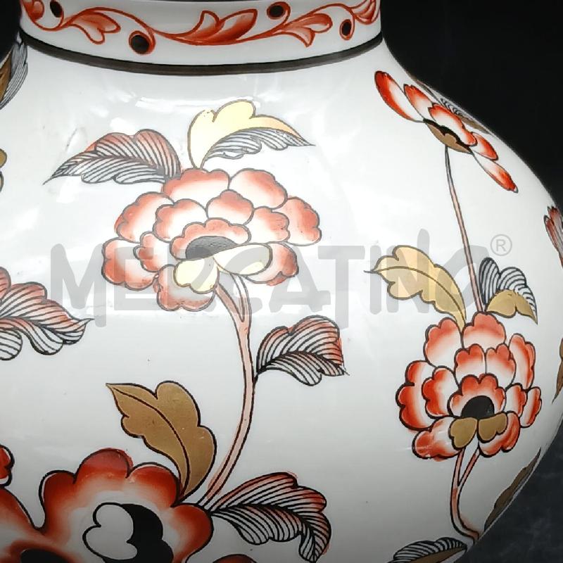 VASO BCER FIORI ROSSO DOR | Mercatino dell'Usato Roma garbatella 3