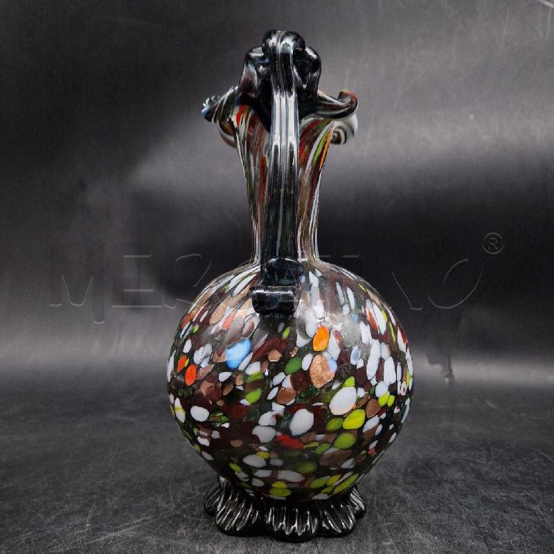VASO BIANSATO MURANO POLICROMATO | Mercatino dell'Usato Roma garbatella 3