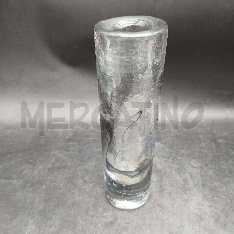 VASO CILINDRO VETRO SFUM | Mercatino dell'Usato Roma garbatella 1