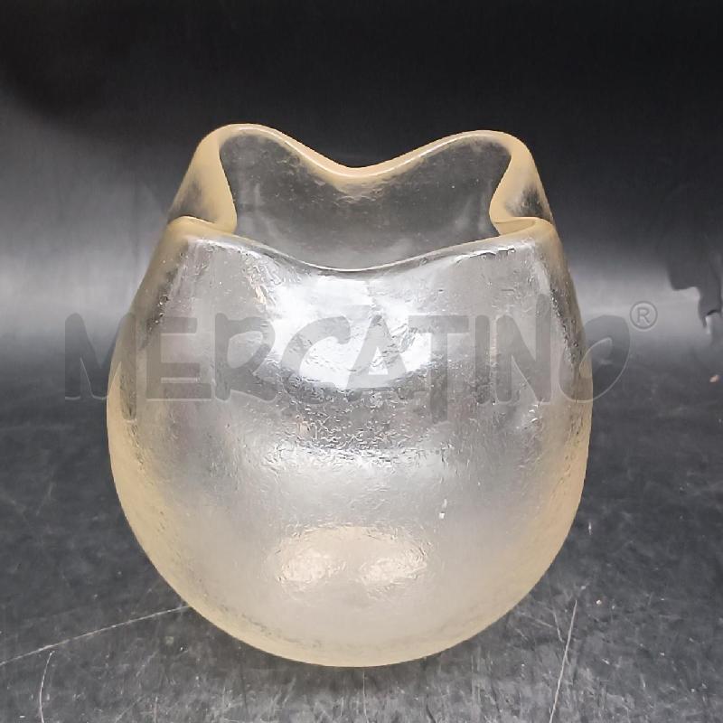 VASO MURANO B/ONDULATO  | Mercatino dell'Usato Roma garbatella 1