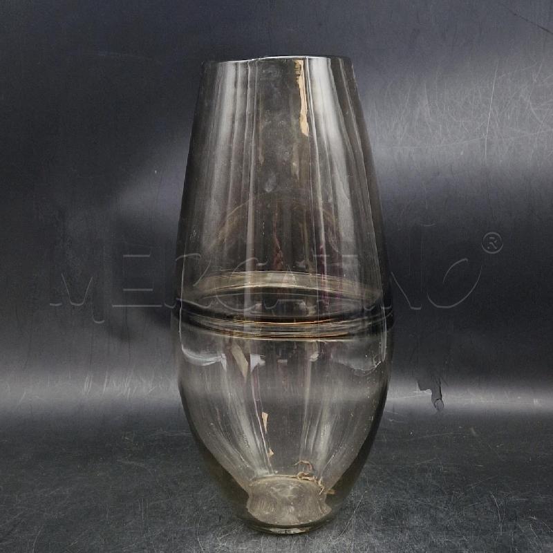 VASO MURANO FUME | Mercatino dell'Usato Roma garbatella 1