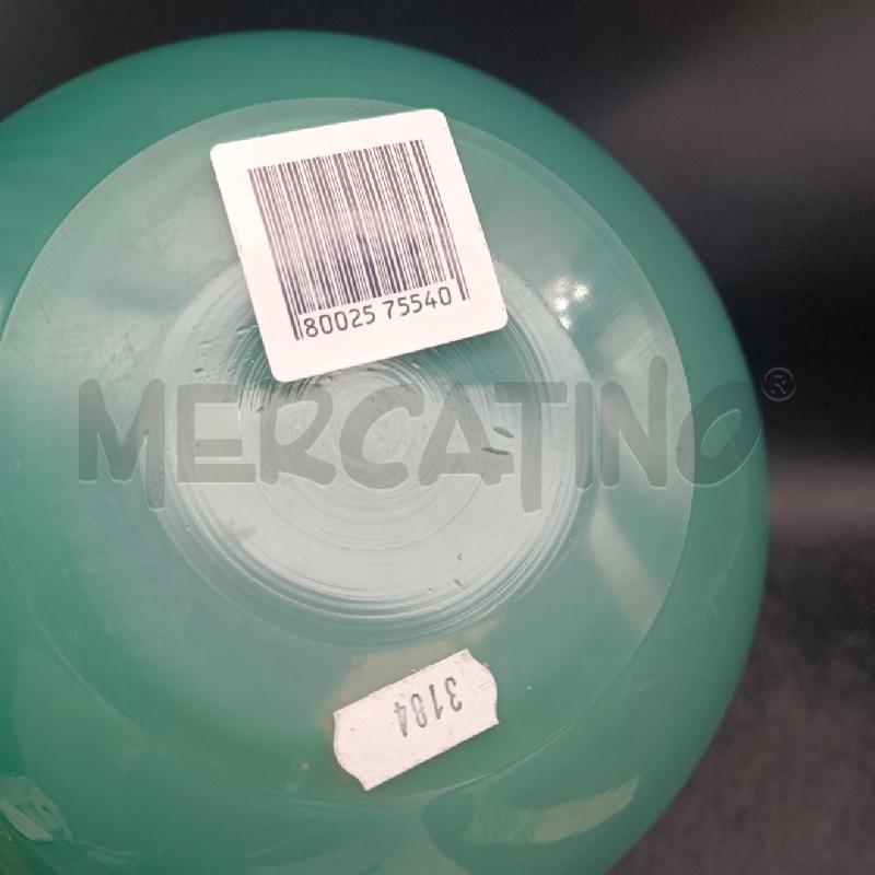 VASO MURANO VERDE INCAMICIATO | Mercatino dell'Usato Roma garbatella 4