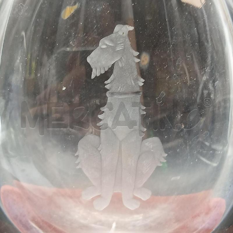 VASO ORREFORS CANE | Mercatino dell'Usato Roma garbatella 2