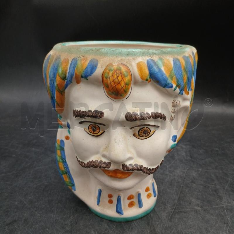 VASO TESTA DI MORO  | Mercatino dell'Usato Roma garbatella 1
