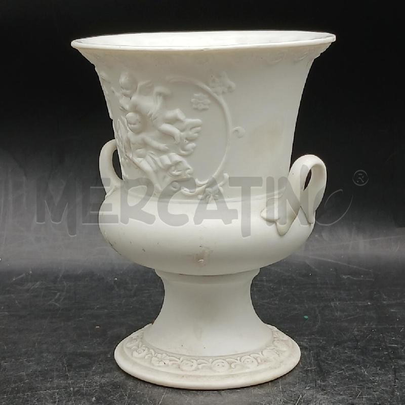 VASO TRIONFO PUTTI RILIEVO BISCUIT | Mercatino dell'Usato Roma garbatella 2