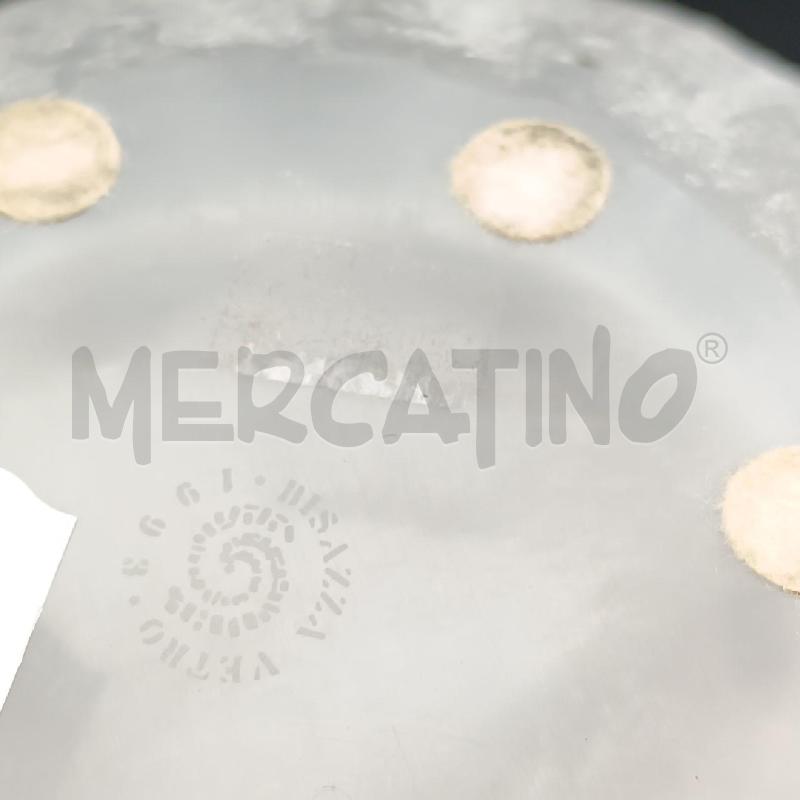 VASO VECCHIO VETRO BISAZZA T/SCAVO | Mercatino dell'Usato Roma garbatella 4