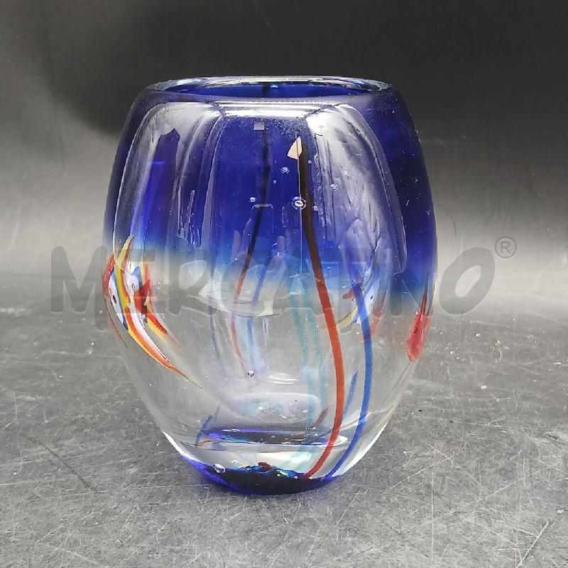 VASO VETRO ACQUARIO | Mercatino dell'Usato Roma garbatella 3