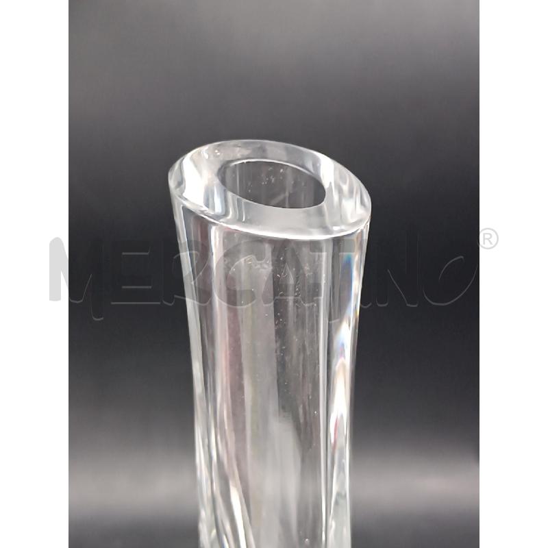 VASO VETRO TRONCO | Mercatino dell'Usato Roma garbatella 4