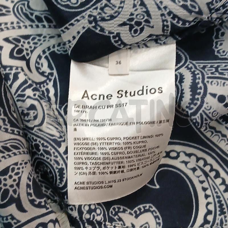 VESTITO DONNA ACNE STUDIOS BL | Mercatino dell'Usato Roma garbatella 4