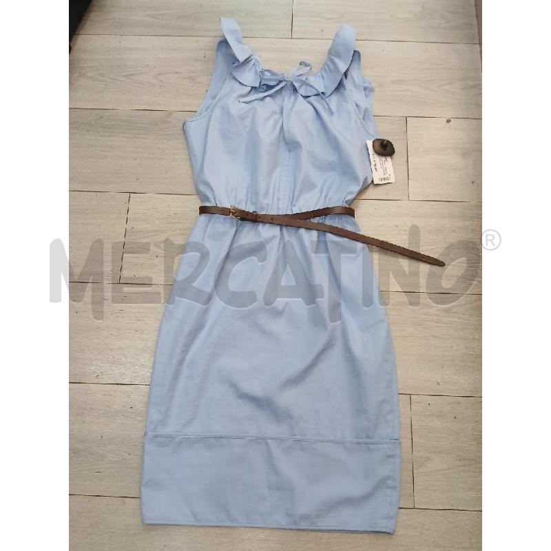 VESTITO DONNA DSQAURED CELESTE CINTURINA  | Mercatino dell'Usato Roma garbatella 1