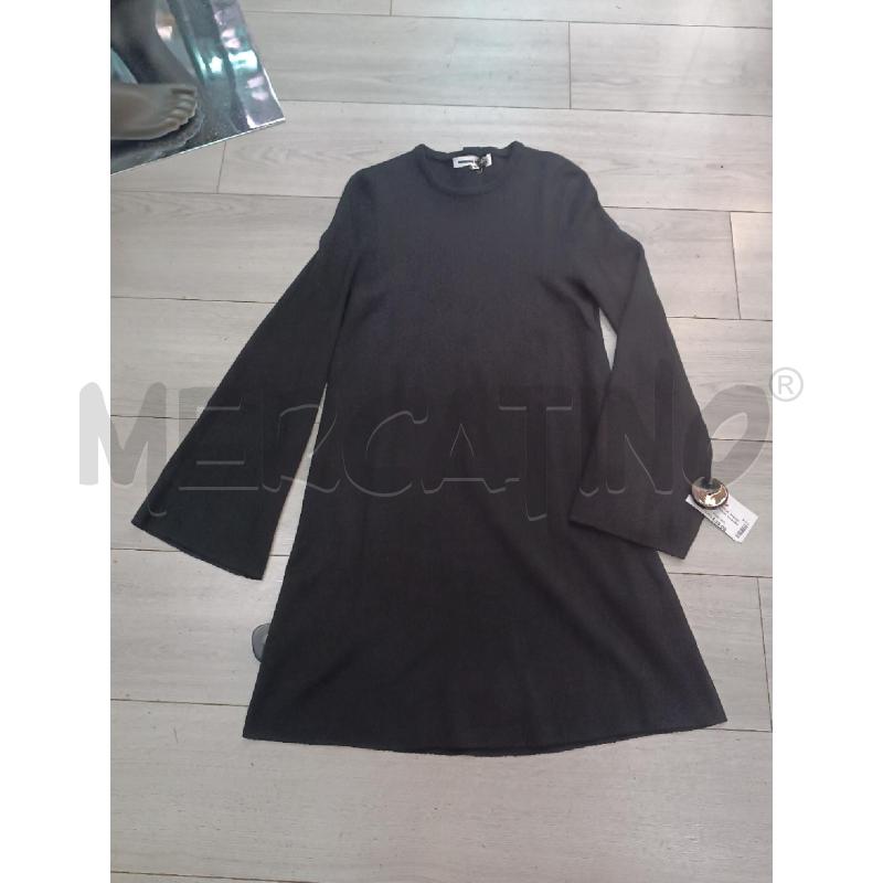VESTITO DONNA MCQ NERO LANA | Mercatino dell'Usato Roma garbatella 1