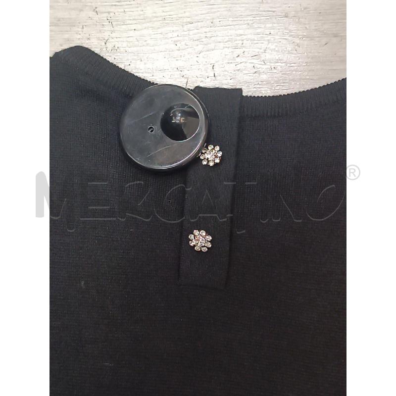 VESTITO DONNA MCQ NERO LANA | Mercatino dell'Usato Roma garbatella 3