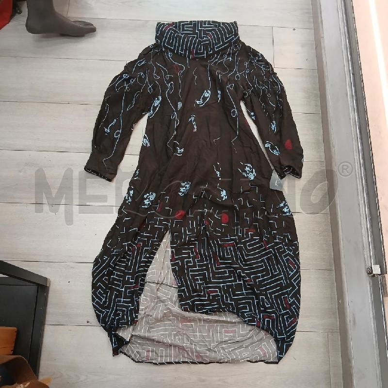 VESTITO DONNA OBLIQUE MARRONE DIS | Mercatino dell'Usato Roma garbatella 1