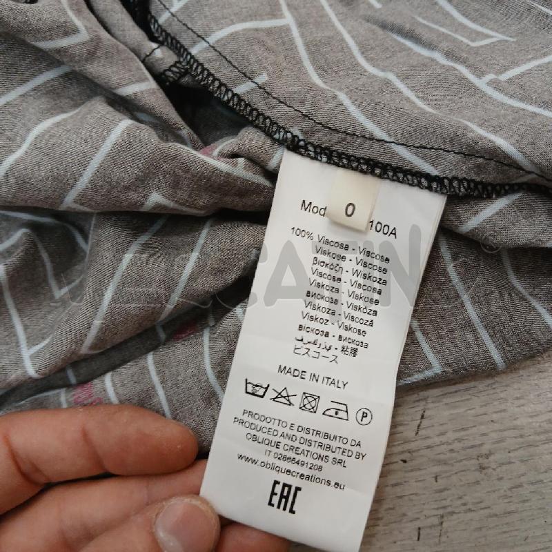 VESTITO DONNA OBLIQUE MARRONE DIS | Mercatino dell'Usato Roma garbatella 4
