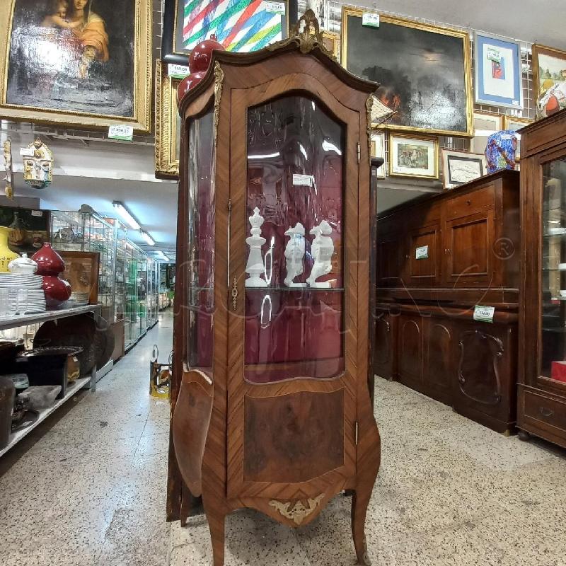 VETRINA 1 ANTA VETRO FREGI DORATI  | Mercatino dell'Usato Roma garbatella 4