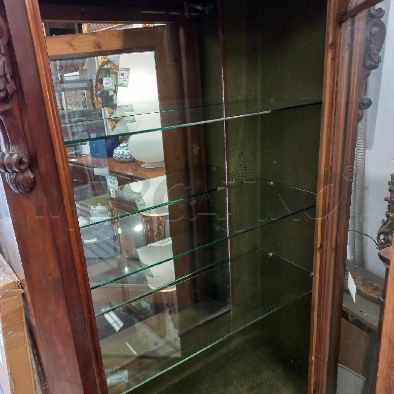 VETRINA 1 ANTA VETRO + 1 CASSETTO  | Mercatino dell'Usato Roma garbatella 2
