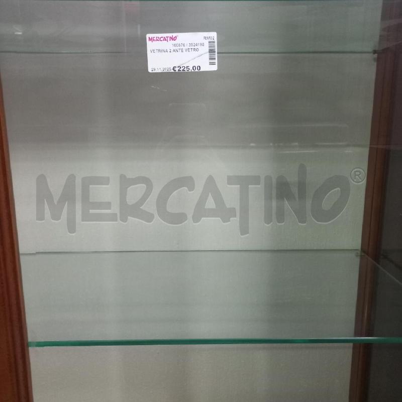 VETRINA 2 ANTE VETRO  | Mercatino dell'Usato Roma garbatella 2