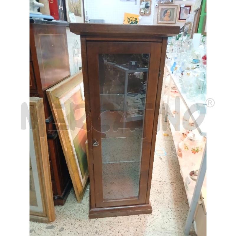 VETRINETTA NOCE 1 ANTA VETRO  | Mercatino dell'Usato Roma garbatella 1