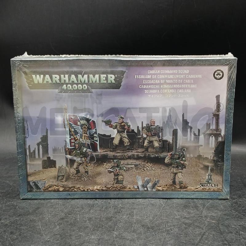 WARHAMMER 40K CADIAN COMMAND SQUAD SEALED | Mercatino dell'Usato Roma garbatella 1