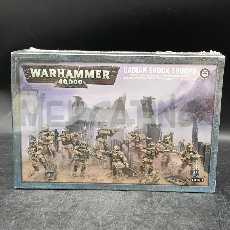 WARHAMMER 40K CADIAN SHOCK TROOPS SEALED | Mercatino dell'Usato Roma garbatella 1