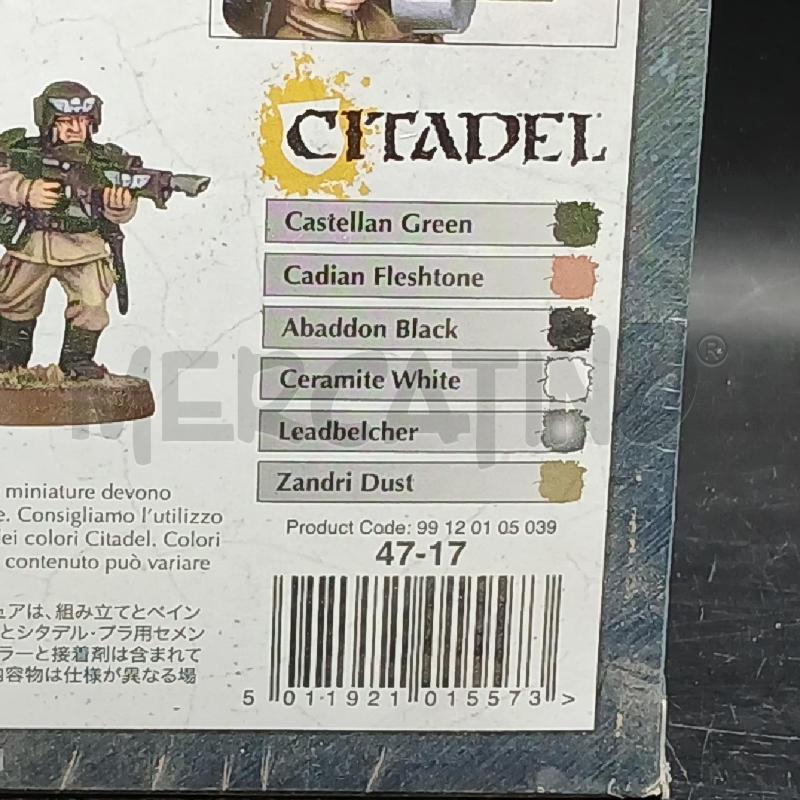 WARHAMMER 40K CADIAN SHOCK TROOPS SEALED | Mercatino dell'Usato Roma garbatella 3
