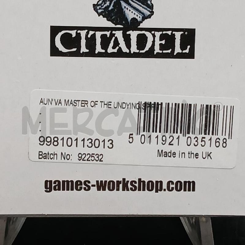 WARHAMMER AUN'VA MASTER OF THE UNDYING SPIRIT SEALED | Mercatino dell'Usato Roma garbatella 2