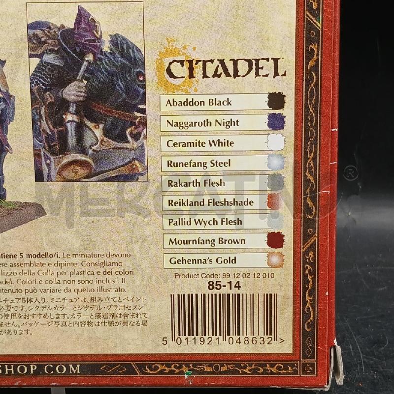 WARHAMMER FANTASY DARK ELVES DOOMFIRE WARLOCKS NUOVO COMPLETO | Mercatino dell'Usato Roma garbatella 3