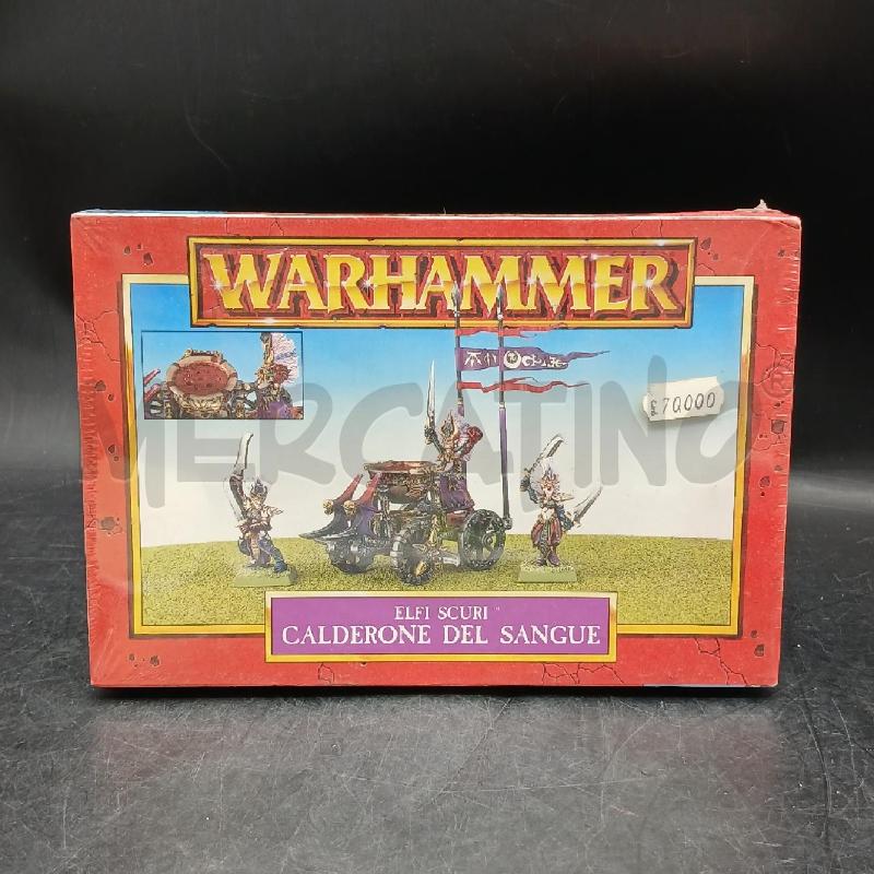 WARHAMMER FANTASY ELFI SCURI CALDERONE DEL SANGUE SEALED 1997 | Mercatino dell'Usato Roma garbatella 1