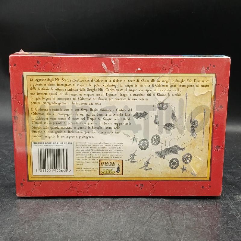 WARHAMMER FANTASY ELFI SCURI CALDERONE DEL SANGUE SEALED 1997 | Mercatino dell'Usato Roma garbatella 2