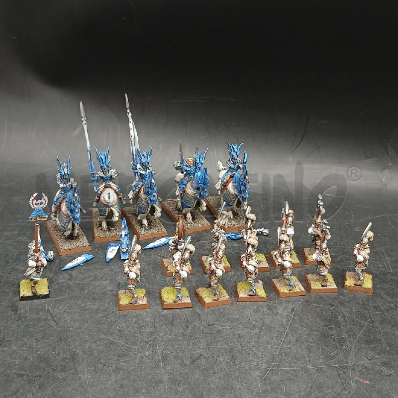 WARHAMMER LOTTO LANCIERI E CAVALIERI BLU  | Mercatino dell'Usato Roma garbatella 1