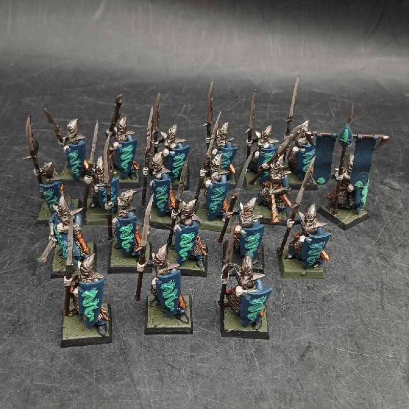 WARHAMMER LOTTO LANCIERI  BLU 20PZ | Mercatino dell'Usato Roma garbatella 1