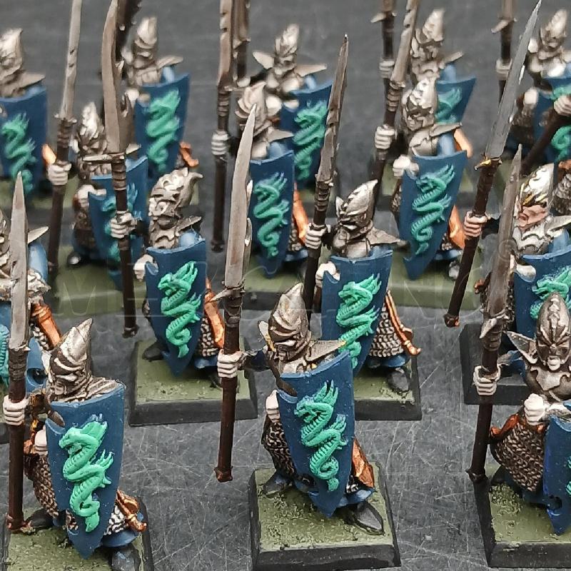 WARHAMMER LOTTO LANCIERI  BLU 20PZ | Mercatino dell'Usato Roma garbatella 3