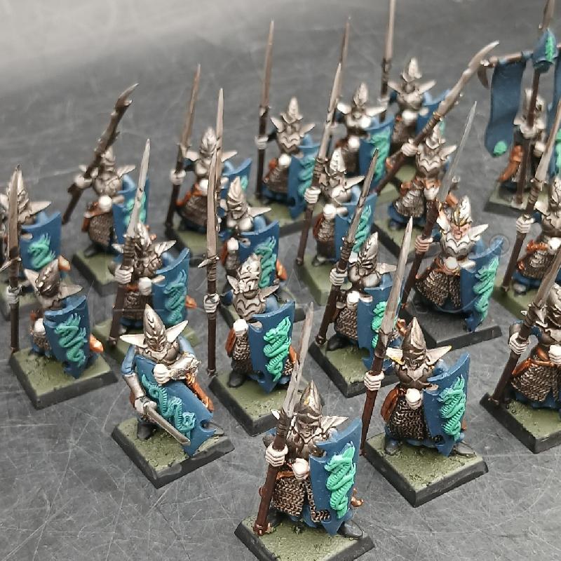 WARHAMMER LOTTO LANCIERI  BLU 20PZ | Mercatino dell'Usato Roma garbatella 4