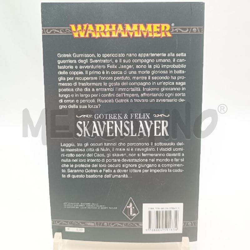WARHAMMER SKAVENSLAYER GOTREK FELIX | Mercatino dell'Usato Roma garbatella 3