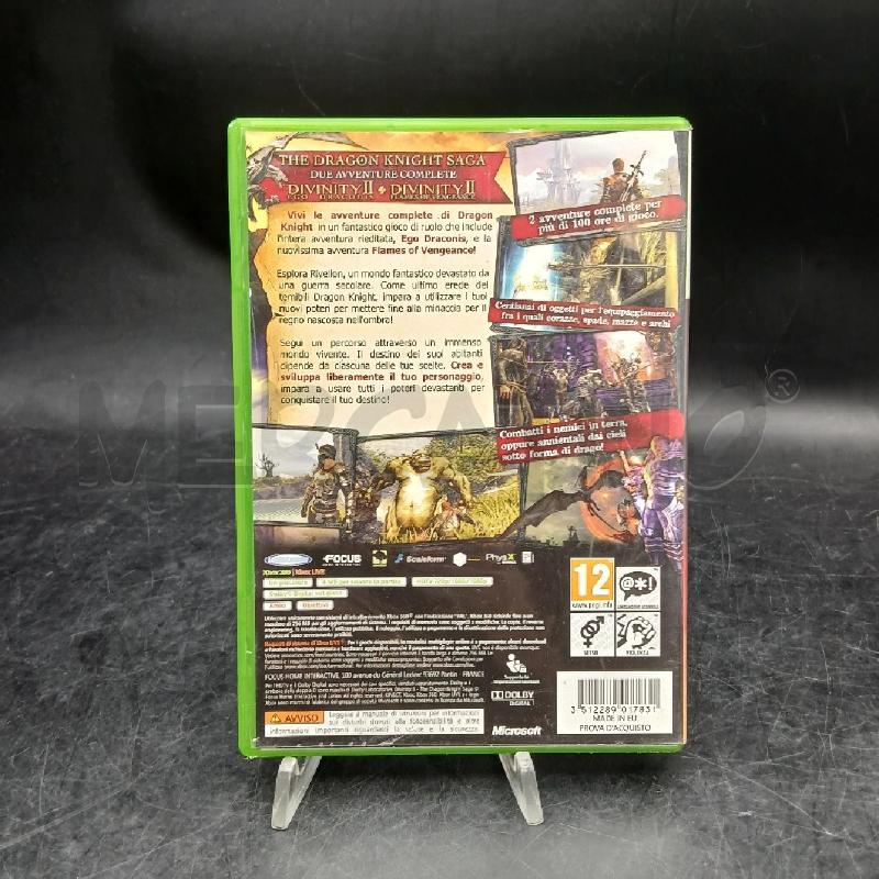 XBOX 360 DIVNITY IIO  | Mercatino dell'Usato Roma garbatella 2