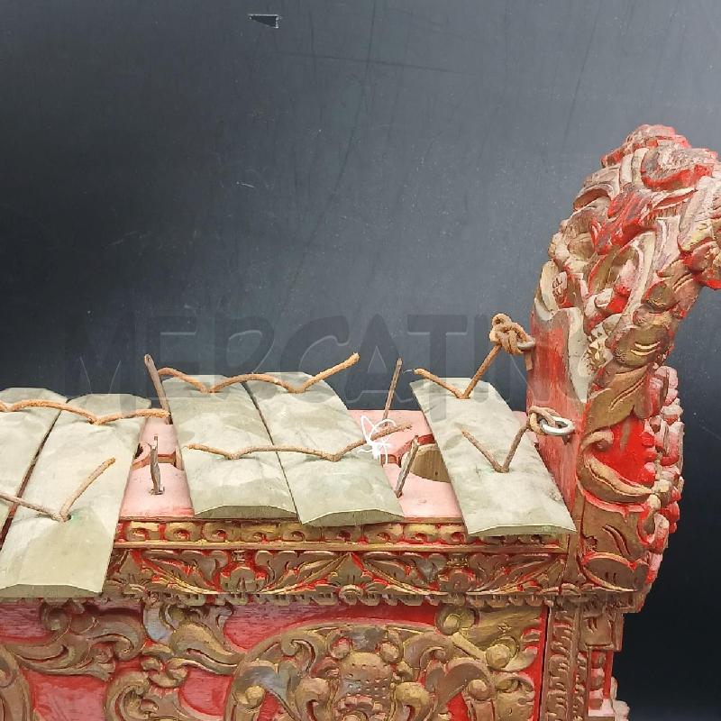 XILOFONO CINA LACCATO PRIMI '900 | Mercatino dell'Usato Roma garbatella 3