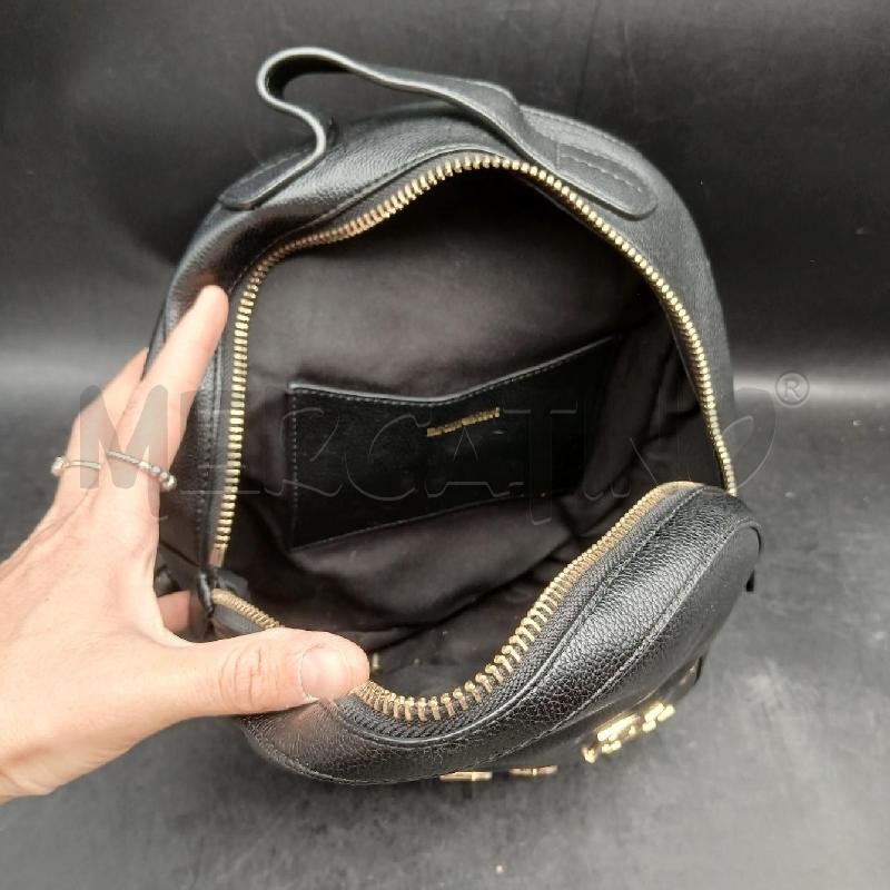 ZAINETTO DONNA EMPORIO ARMANI NERO LOGO DORATO  | Mercatino dell'Usato Roma garbatella 3