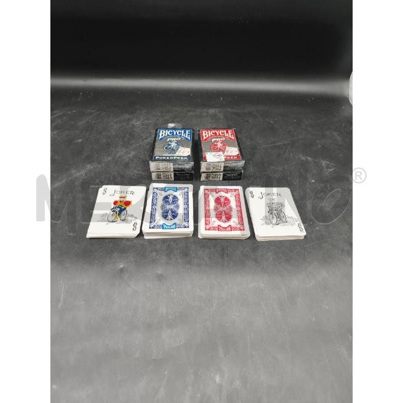 4 MAZZI CARTE TRUCCHI BICYCLE | Mercatino dell'Usato Roma gregorio vii 1
