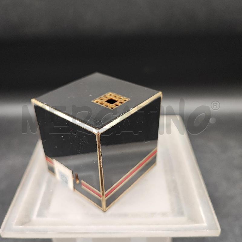 ACCENDINO CUBO NERO VALENTINO  | Mercatino dell'Usato Roma gregorio vii 1
