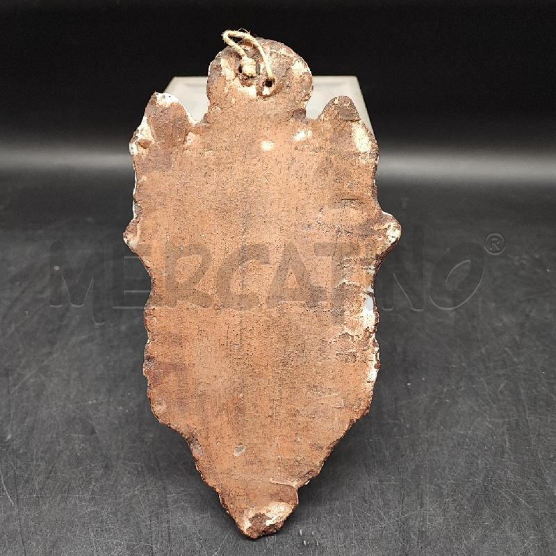 ACQUASANTIERA CERAMICA CROCE ROSSA  | Mercatino dell'Usato Roma gregorio vii 3