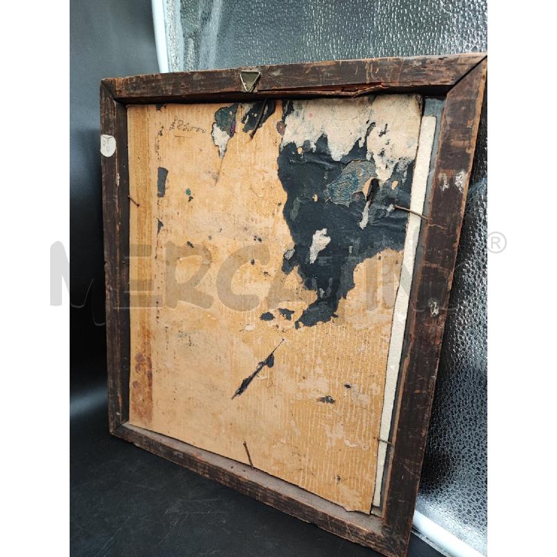 ACQUERELLO PAESAGGIO FIRMA COMOLLI  | Mercatino dell'Usato Roma gregorio vii 5