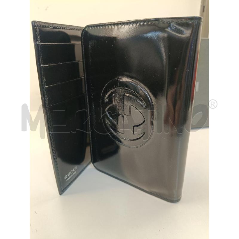 AGENDA GUCCI NERA COD. 031 661 0393 5 VERNICE | Mercatino dell'Usato Roma gregorio vii 4