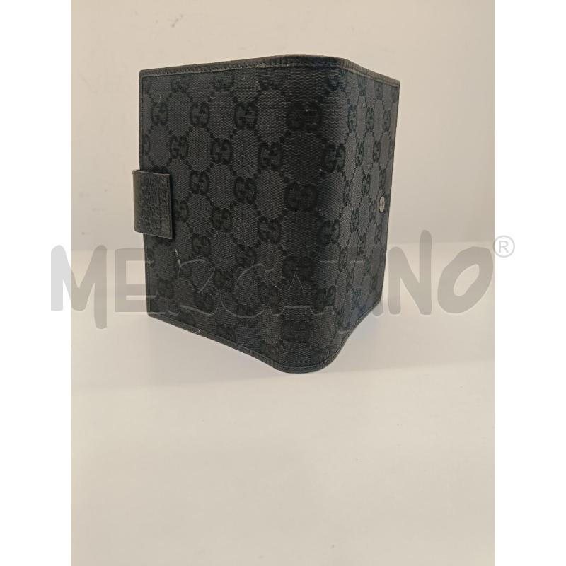 AGENDA GUCCI NERA MONOGRAM COD.115240 0416 | Mercatino dell'Usato Roma gregorio vii 4