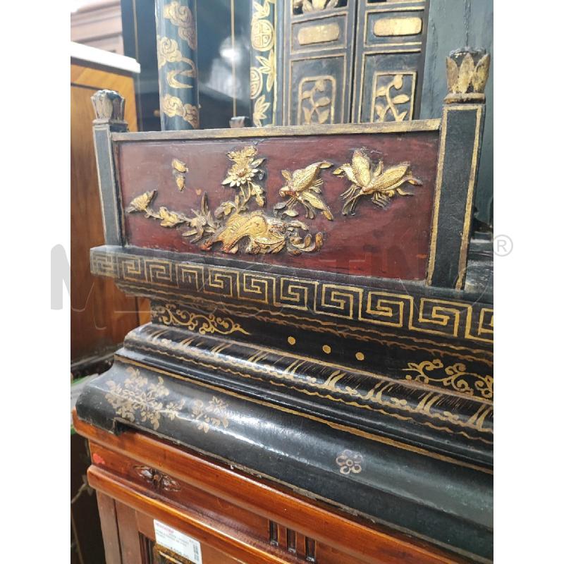 ALTARE IN OLMO CON RILIEVI E FIGURE+CERTIFICATO AUTENTICITA' | Mercatino dell'Usato Roma gregorio vii 3