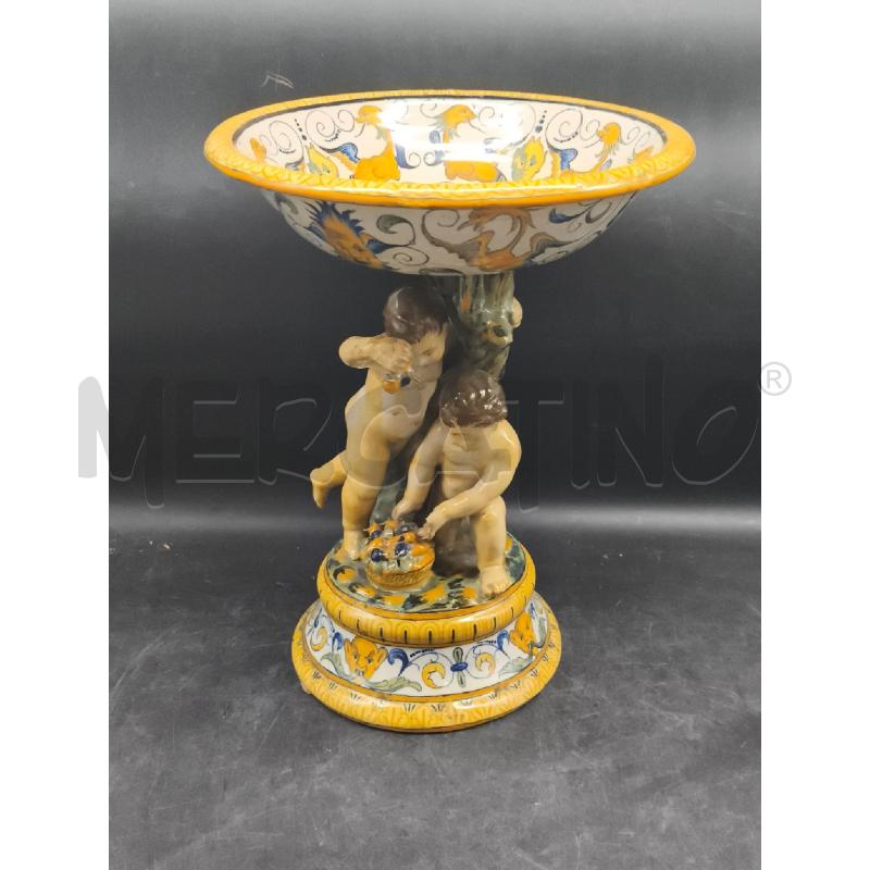 ALZATA ANTICA DIP ALBERO DA RIV 32 CM | Mercatino dell'Usato Roma gregorio vii 1