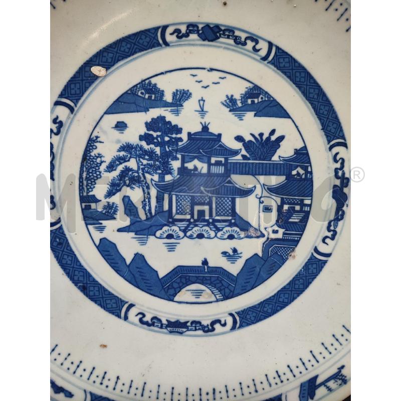 ALZATA ORIENTALE BLU CERAMICA  | Mercatino dell'Usato Roma gregorio vii 3