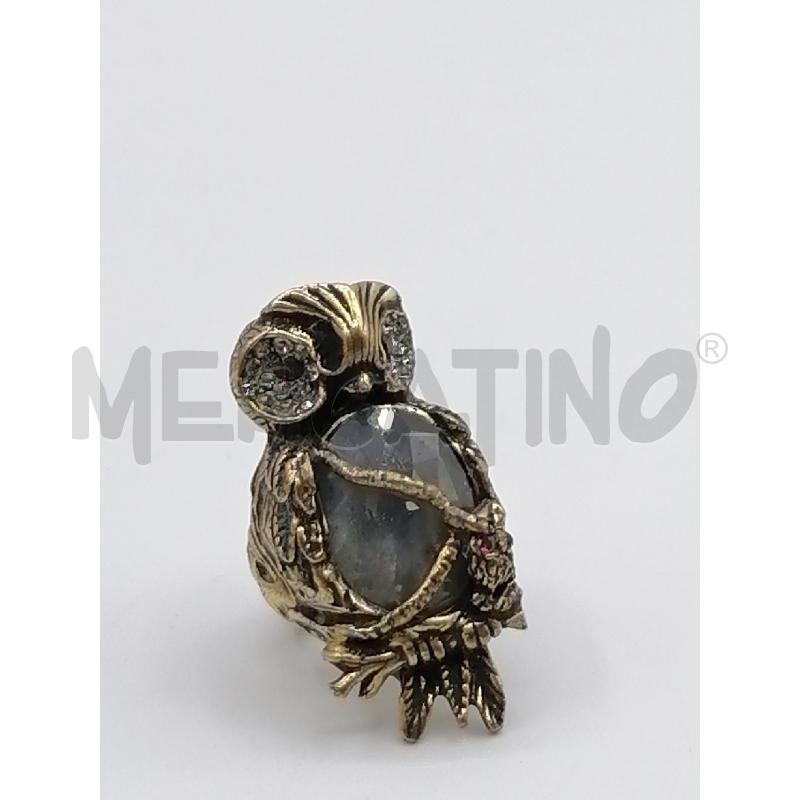 ANELLO ALCOZER GUFO STRASS | Mercatino dell'Usato Roma gregorio vii 1