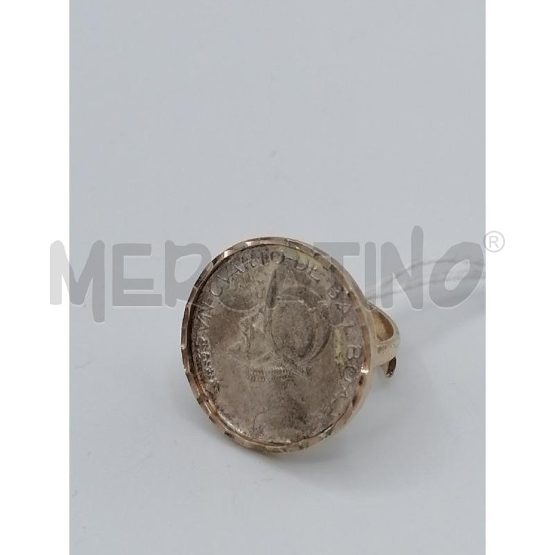 ANELLO ARG BALBOA MONETA | Mercatino dell'Usato Roma gregorio vii 1