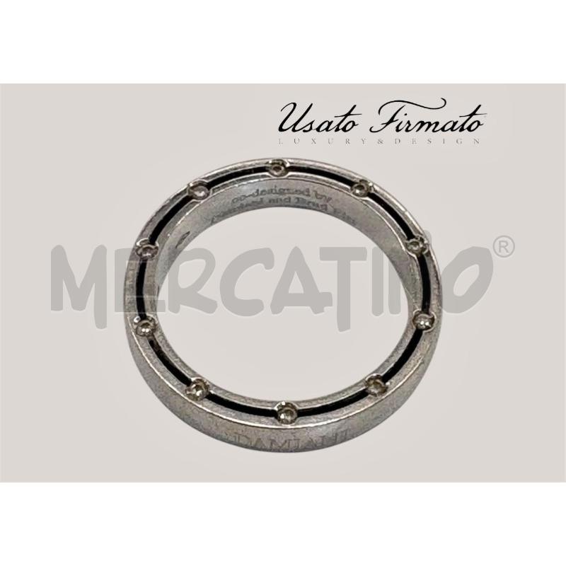 ANELLO DAMIANI AND BRAD PITT BIANCO+10 STRASS | Mercatino dell'Usato Roma gregorio vii 1