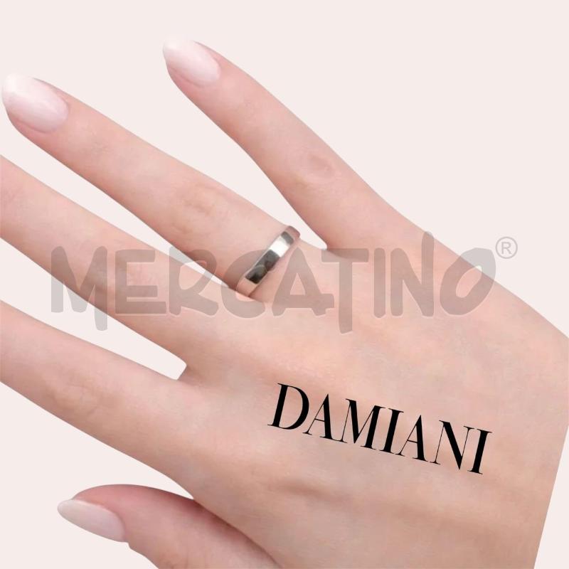 ANELLO DAMIANI AND BRAD PITT BIANCO+10 STRASS | Mercatino dell'Usato Roma gregorio vii 2
